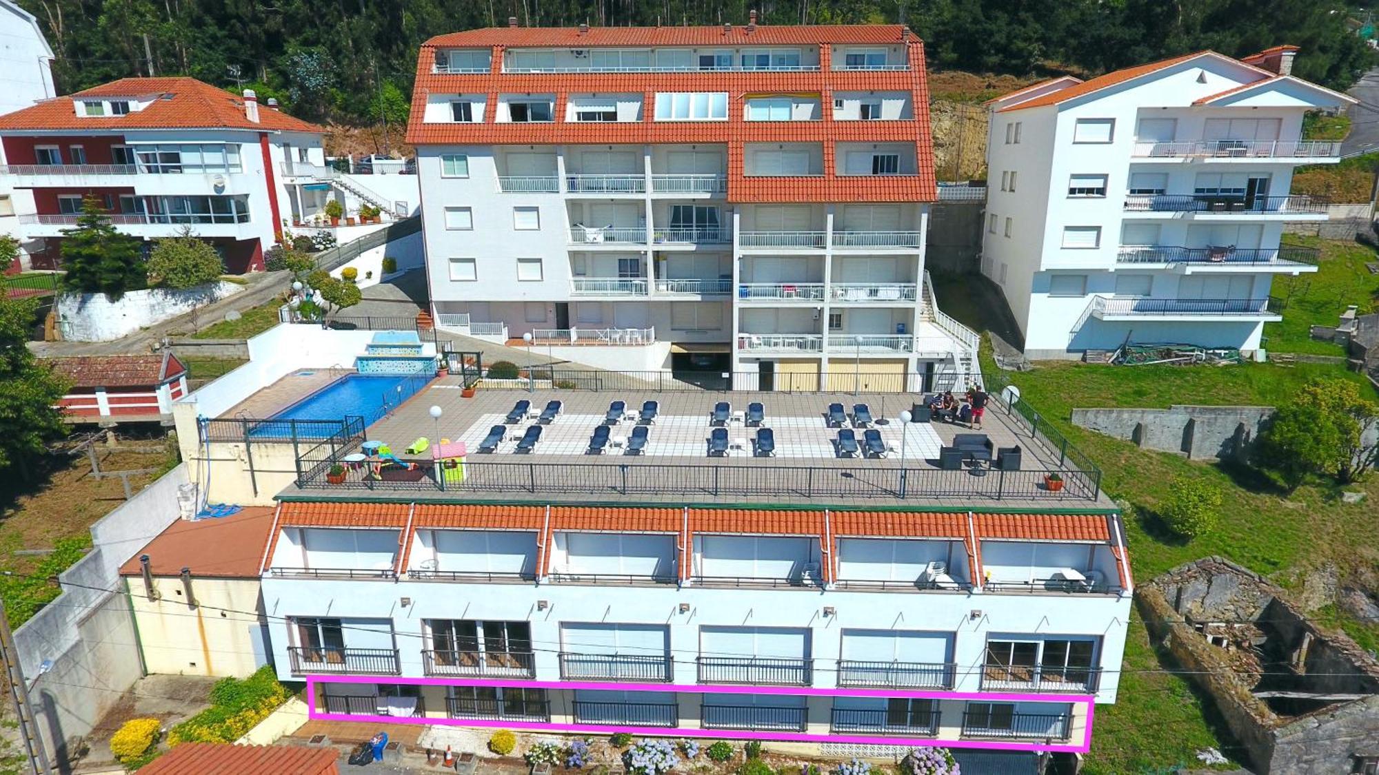 Apartamentos Park Raxo Buitenkant foto